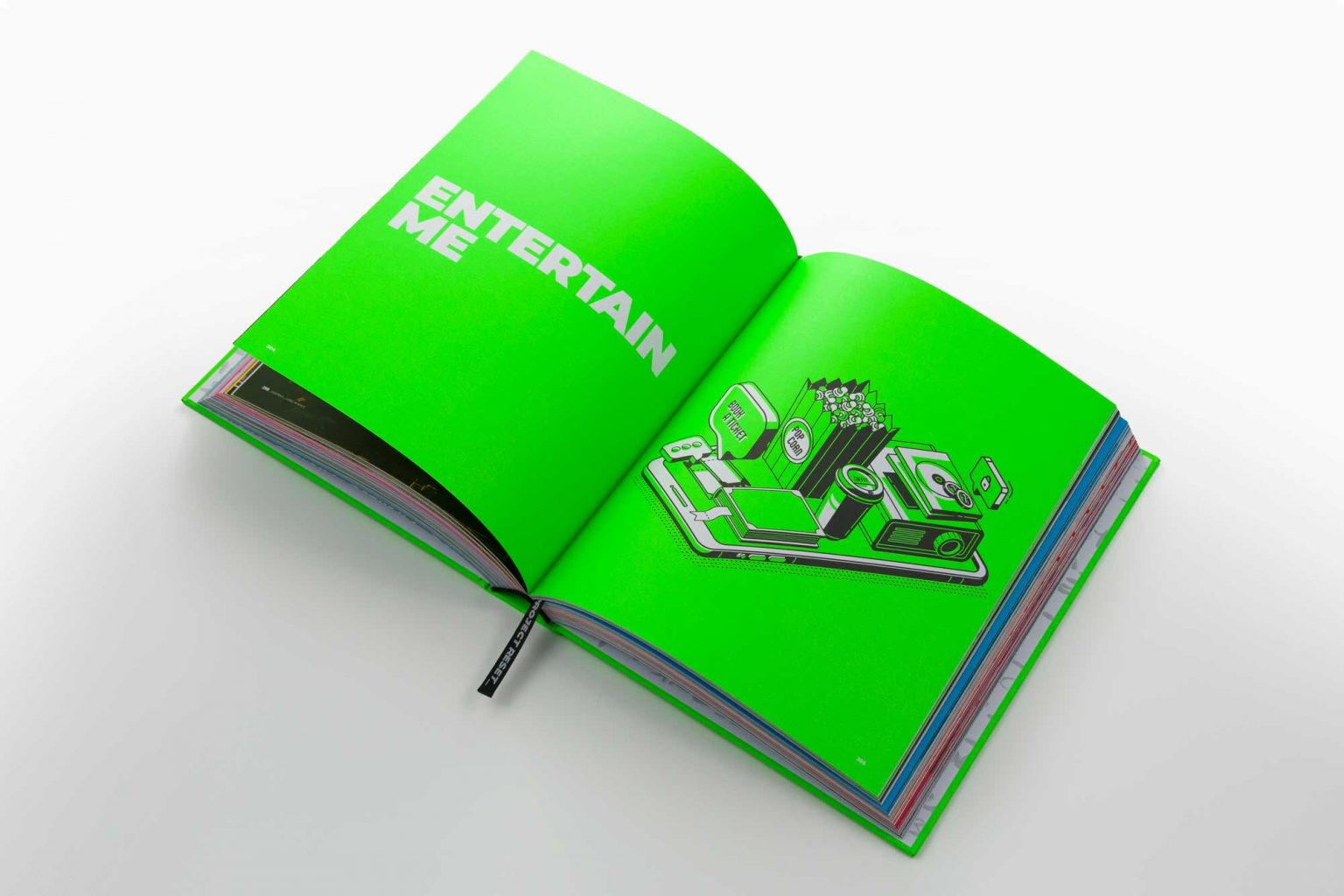 spread fluo green