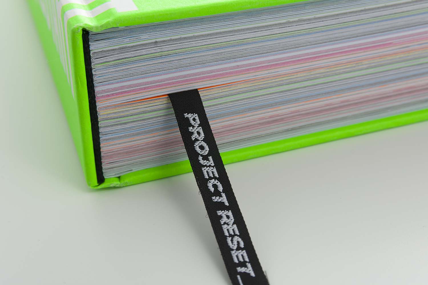 embroidered page ribbon